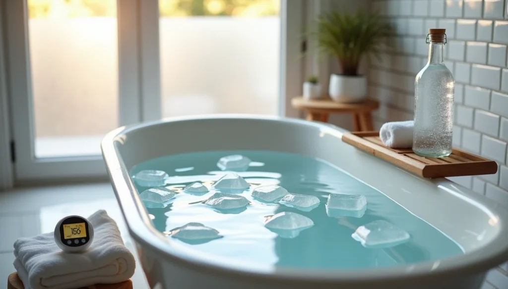Eisbaden zuhause